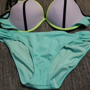 Color Block Victoria Secret Bikini